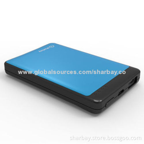 Portable Power Stations for iPhone/iPad/iPod/Samsung Devices/Cellphones/Tablet PCs, 3000mAh Capacity